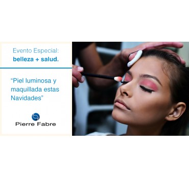 Evento Piel luminosa y maquillada estas Navidades, de laboratorios Pierre Fabre.