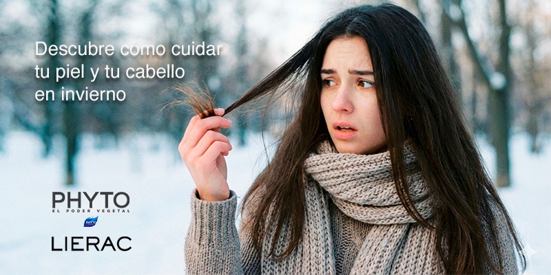 Descubre cómo cuidar tu piel y tu cabello en invierno con LIERAC y PHYTO. Evento Individual y Gratuito.