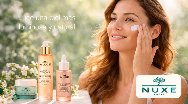 Luce una piel más luminosa y natural en este Evento de NUXE