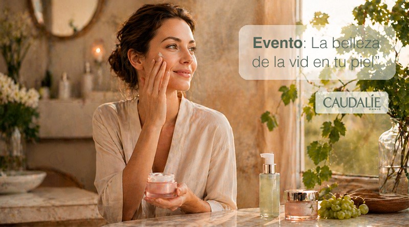 La belleza de la vid en tu piel con este Evento de Caudalie.