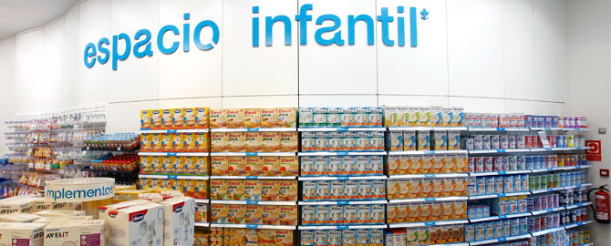 Espacio Infantil, el rincón de las mamás.